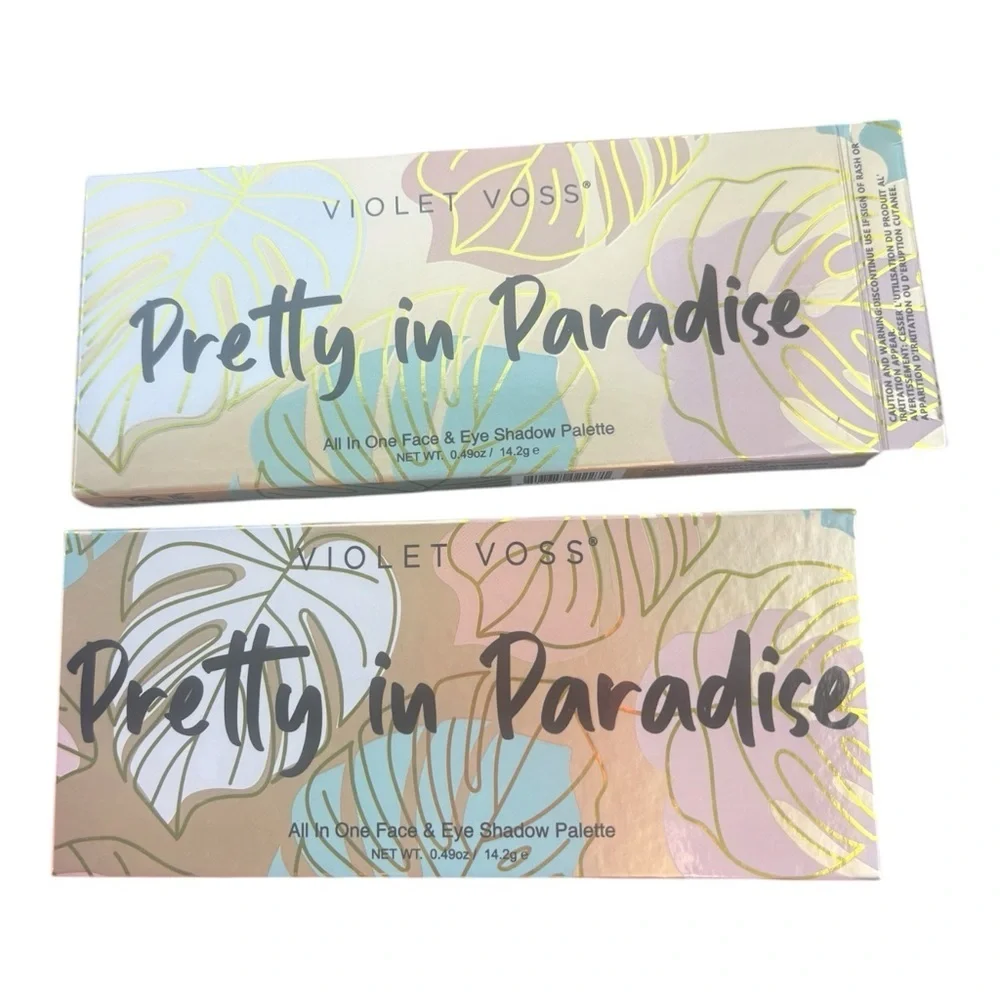 Violet Voss Pretty in Paradise all in one face and eye shadow palette